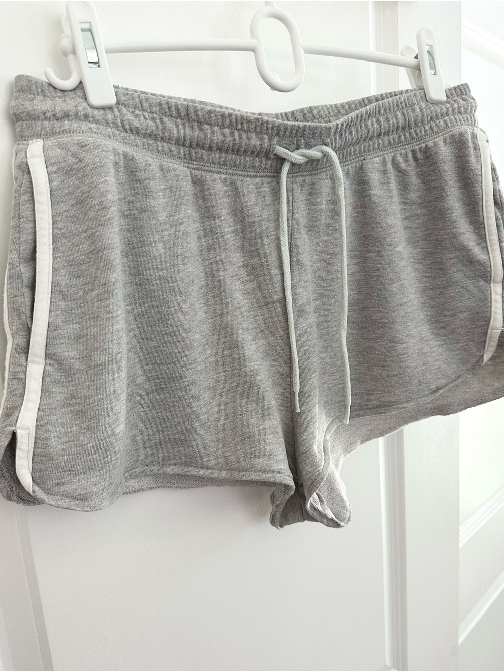 Colsie Grey & White Lounge Shorts with Elastic Waist & Drawstring - Target Brand